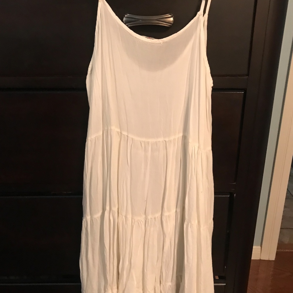 Classic Brandy Dress - White